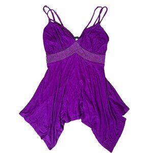 Women's Purple and Pink Vest